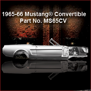 1967 Mustang Fastback Body Shell