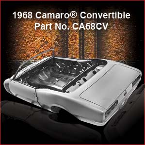 1967 Camaro Convertible Body Shell